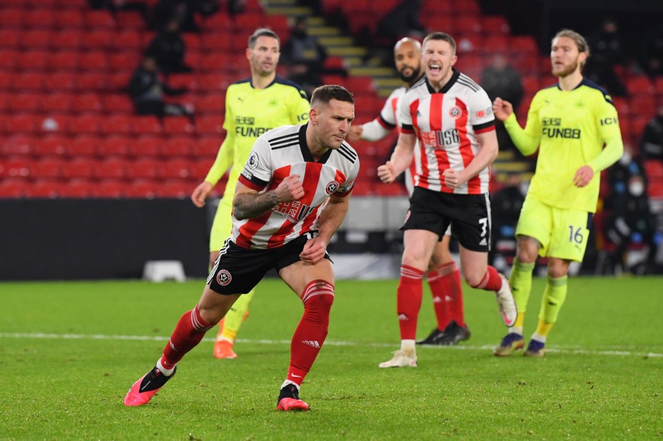 The Blades are now nine points from safety after overcoming Newcastle