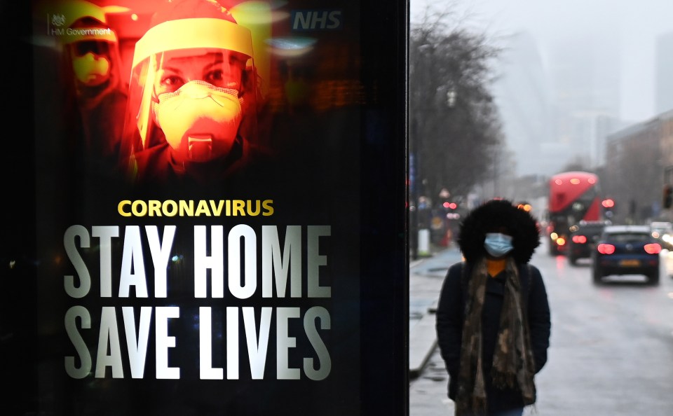 People have been urged to stay at home in order to stop the spread of the virus 