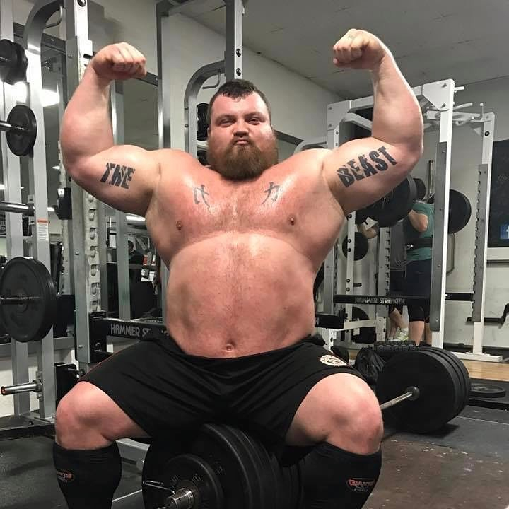 The former World's Strongest Man has trimmed down for the mega boxing contest