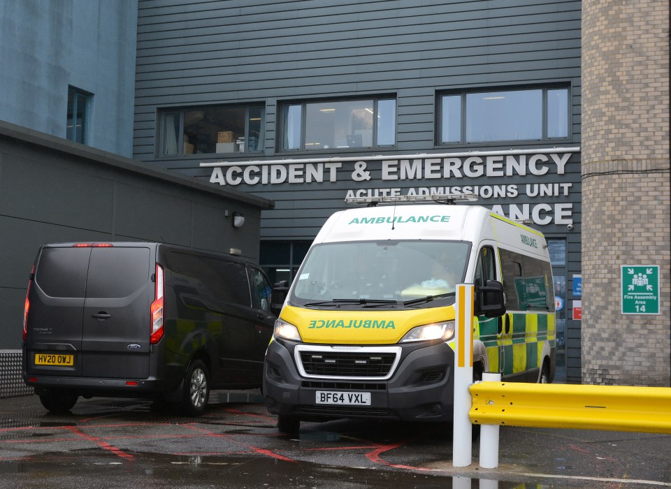 Ambulances have been forced to queue outside Barnet hospitals