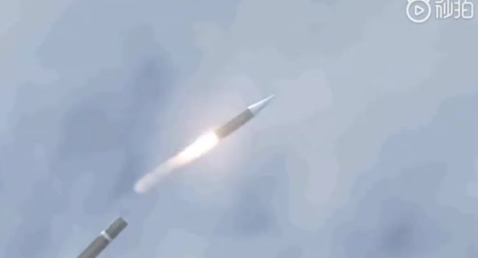 A propaganda video from 2019 shows the Hypersonic Glide Vehicle being released