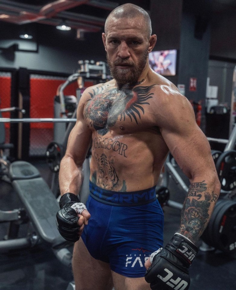 Conor McGregor said he is 'jacked and shredded' ahead of his rematch with Dustin Poirier