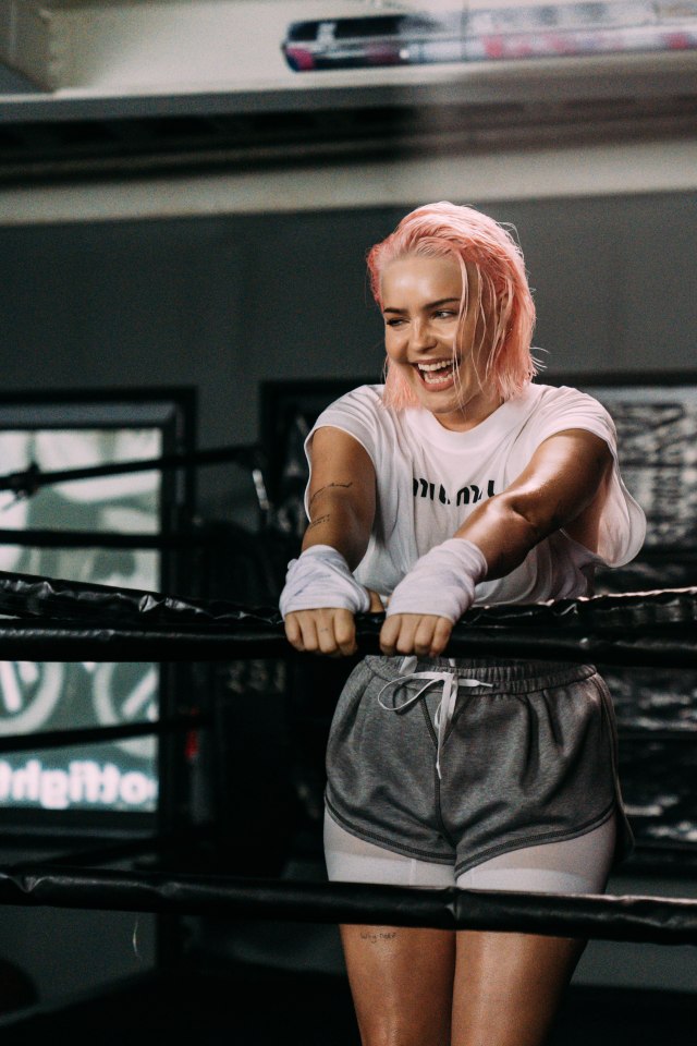 Anne-Marie is ready to deliver a knockout with her new single