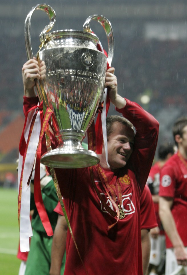 He won the 2008 Champions League with Man Utd - his first of two European trophies