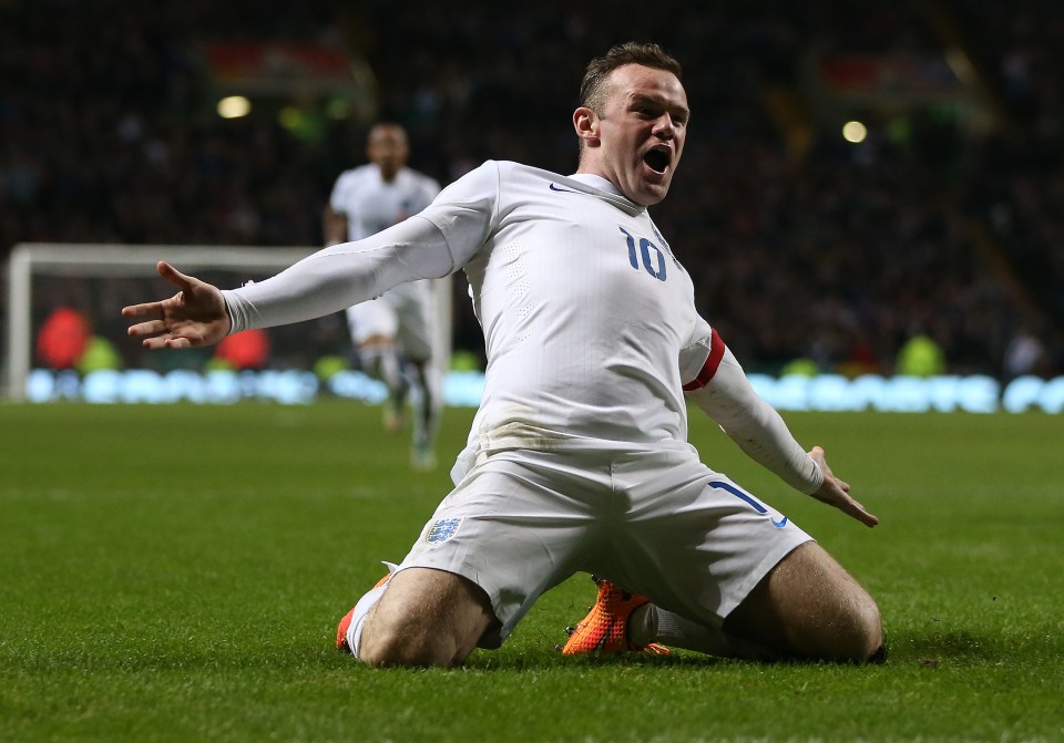 Rooney never reproduced his Euro 2004 form for England at a major tournament