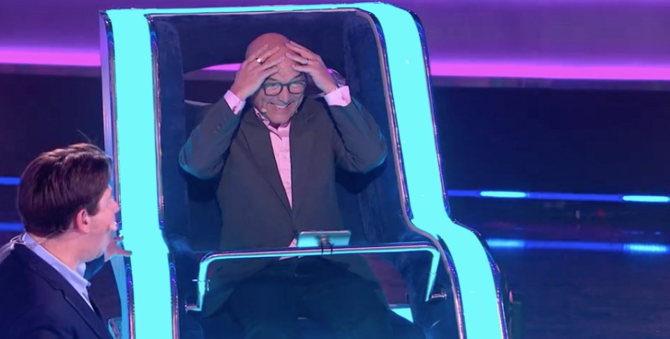 The Masterchef presenter put his head in his hands as he wracked his brain to think of an answer