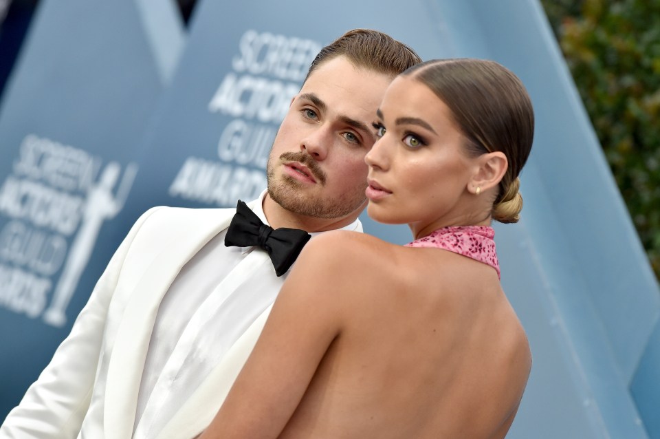 Liv and Dacre pose on the red carpet at the Screen Actors Guild Awards last year