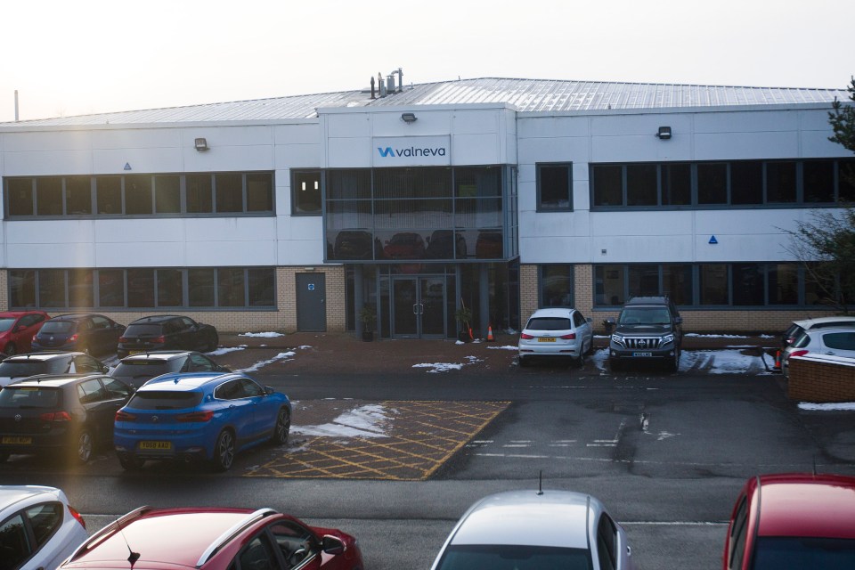 The firm is producing 60 million of the doses at its Livingston centre