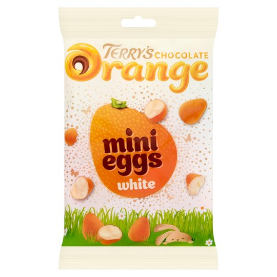 Terry's Chocolate Orange Mini Eggs in white chocolate are £1 at Tesco