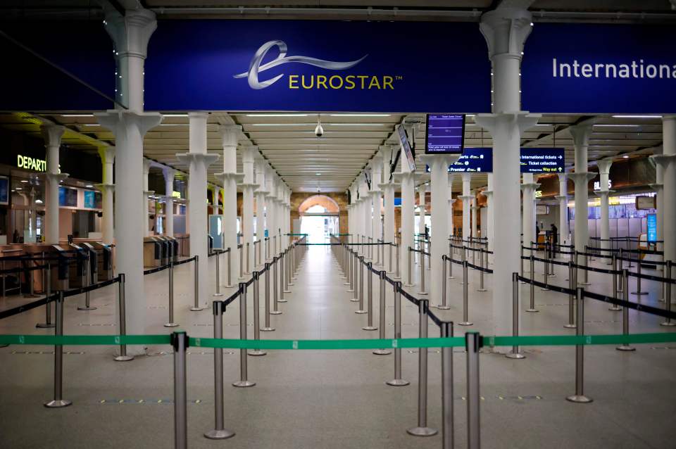 Eurostar is at risk of permanent collapse due to the pandemic