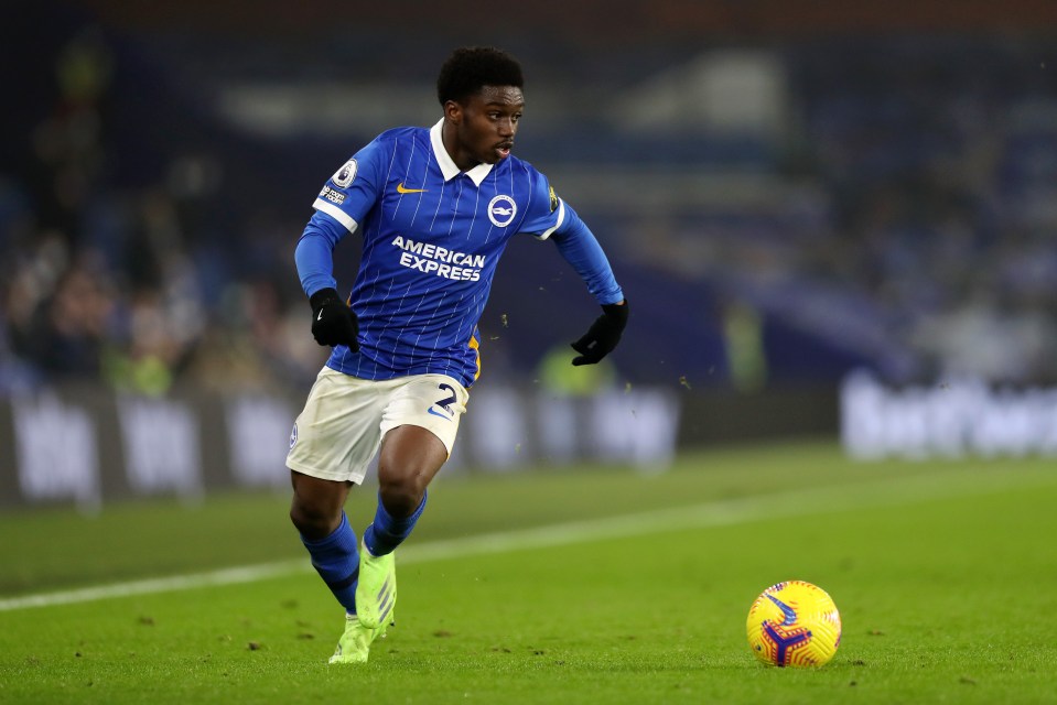 Tariq Lamptey has blossomed at Brighton since his Chelsea exit