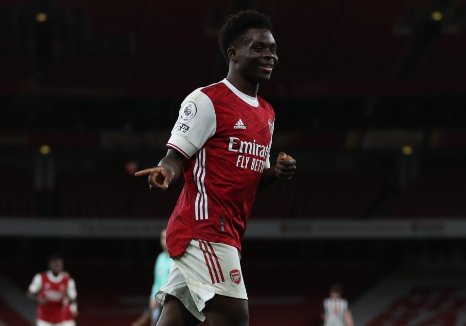 Bukayo Saka has proven himself as one of Arsenal's best attacking players