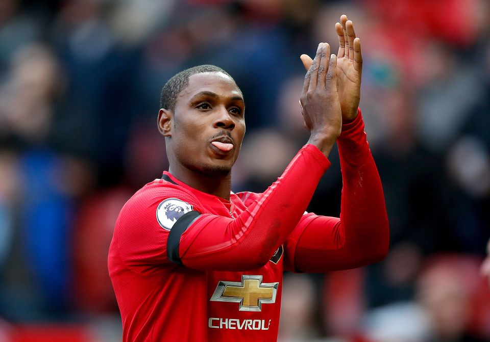 Odion Ighalo thanked the Manchester United fans after his time at the club ended