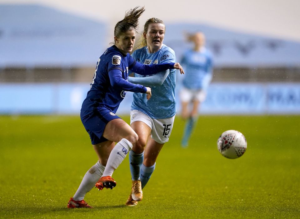 Maren Mjelde and her Chelsea team-mates hope to win the Women's Champions League this term