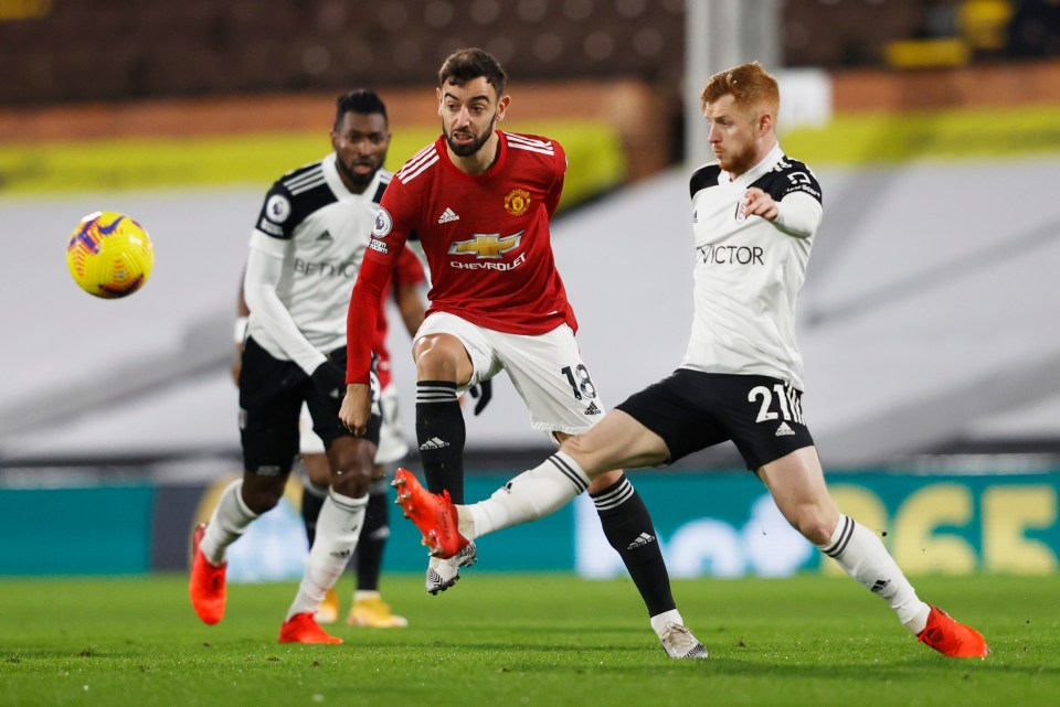 Bruno Fernandes was once again integral to United's play