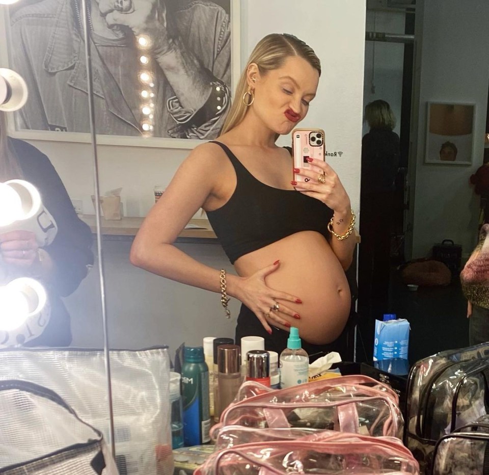 Laura is making sure to take lots of photos of her changing belly so that she can look back on the memories in the future