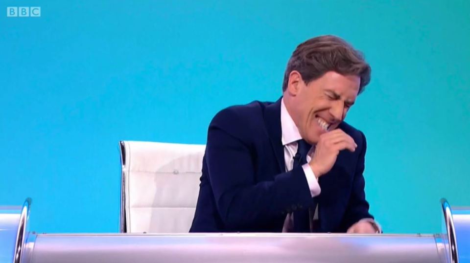 Rob Brydon couldn't stop laughing