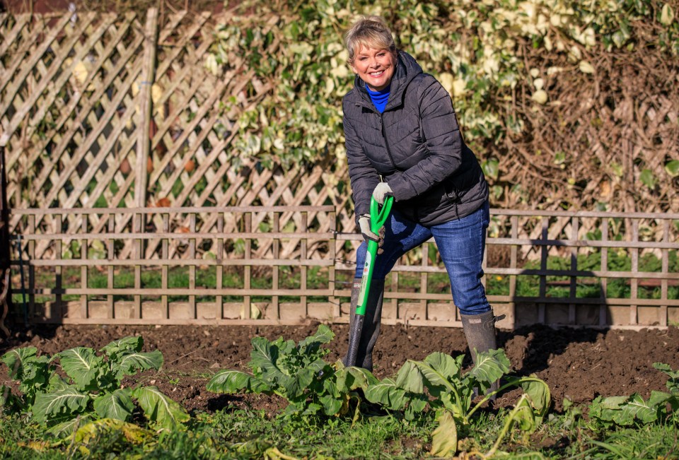 Cheryl grows her own veg and lives off her pension to keep costs down