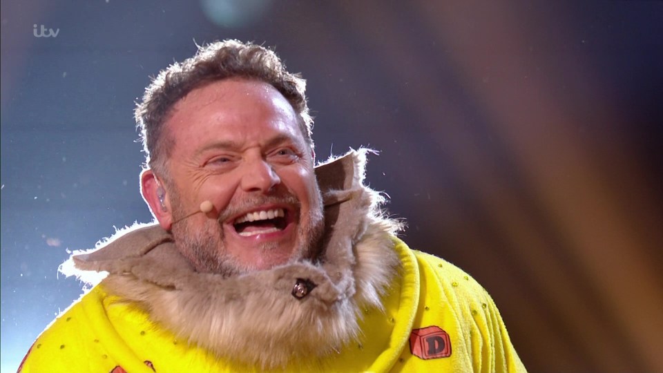 Bush Baby was unmasked on tonight's The Masked Singer 