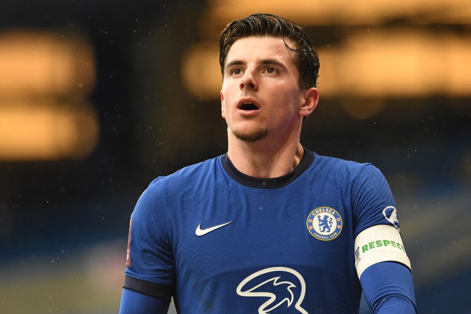 Mason Mount became Chelsea's youngest skipper since John Terry