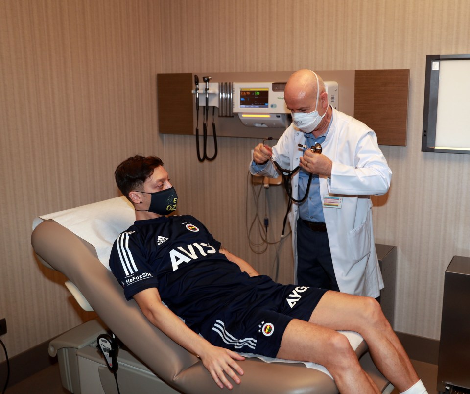 The Germany international undergoes his medical