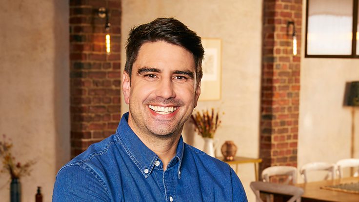 Chris Bavin is a TV cook but started out as a greengrocer