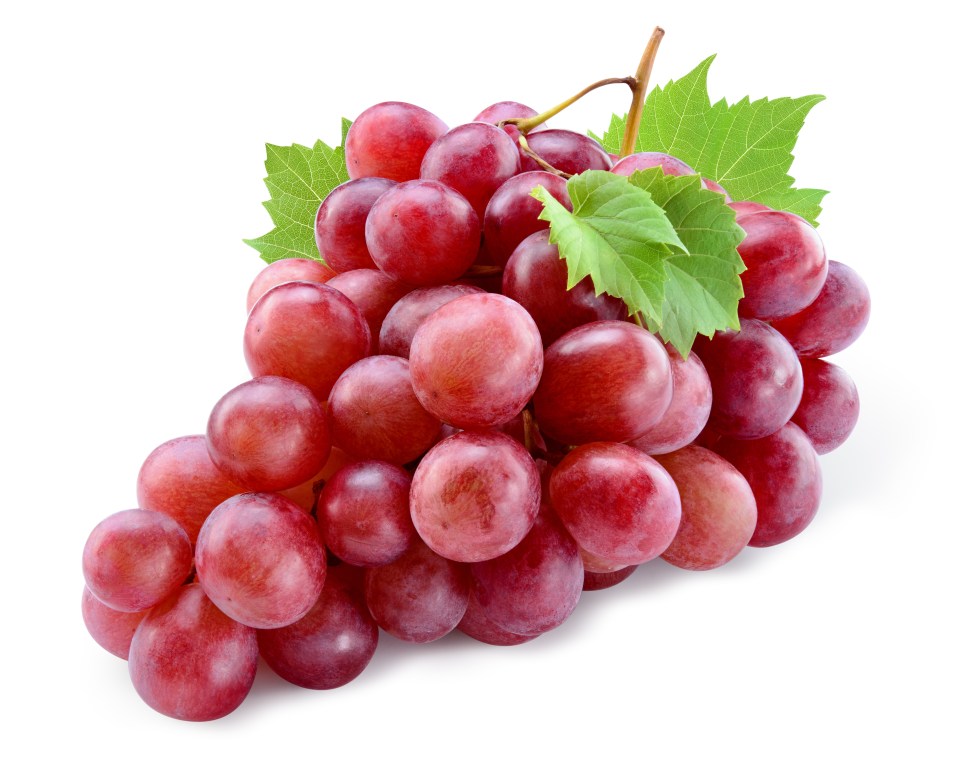 Grapes contain antioxidant anthocyanins, which are critical for maintaining lung function as you age