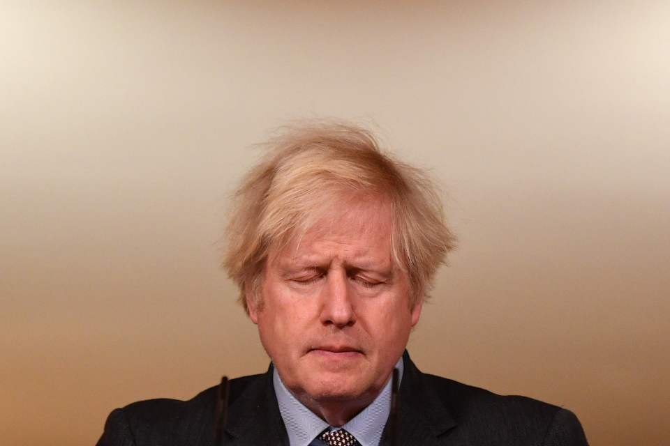 Boris Johnson said he takes 'full responsibility' for the UK's 100,000 death toll at a press conference yesterday