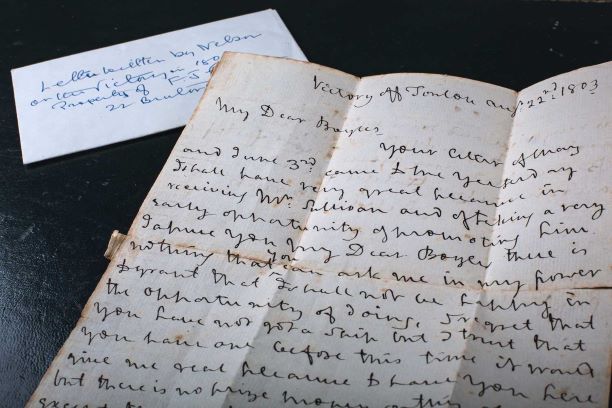 The handwritten note was buried among a pile of papers found in the basement of a property in London