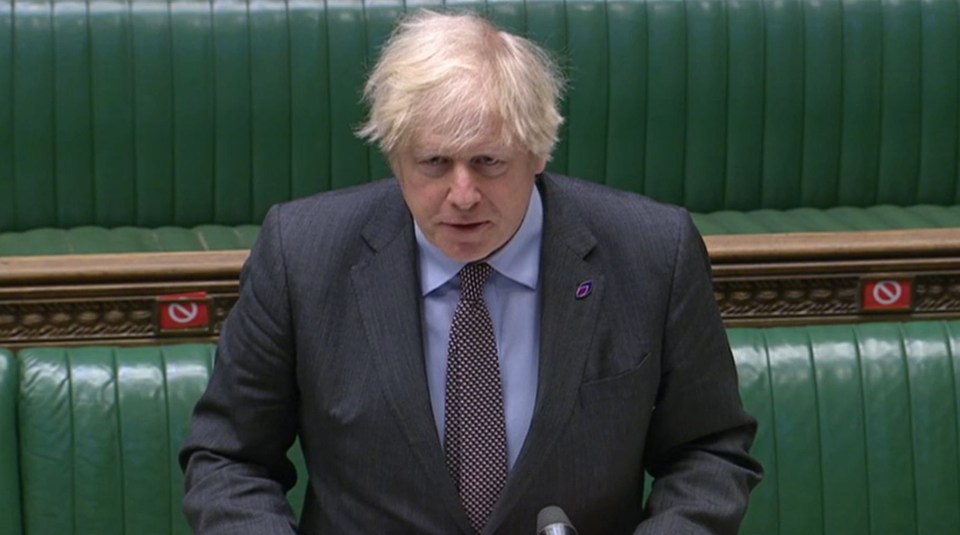 Boris Johnson has confirmed lockdown will last until at least March 18