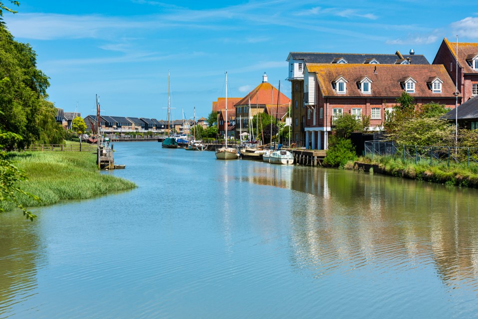 Faversham in Kent recorded a record temp of 38.5 degrees in August 2003