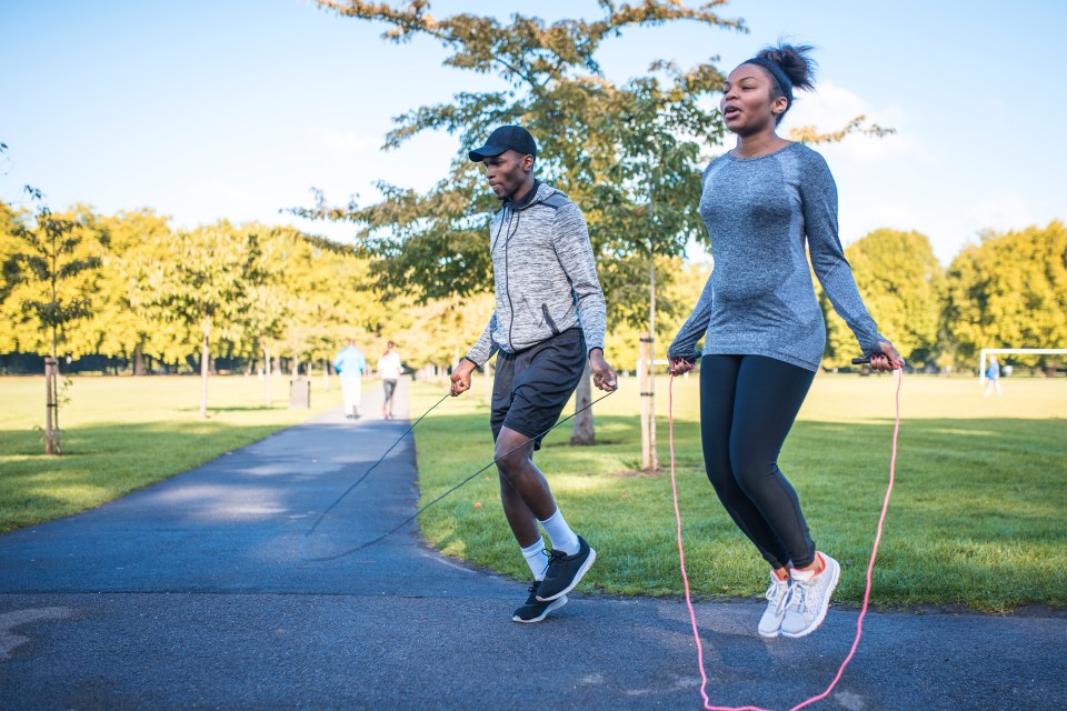 People can meet up outside to exercise together