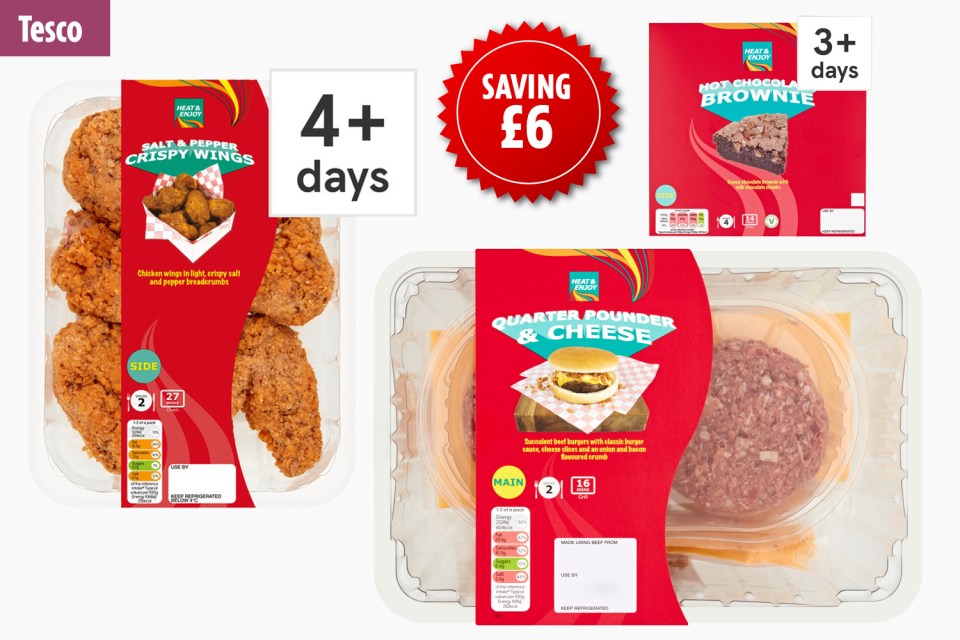 Tesco's meal deal is available until March 9