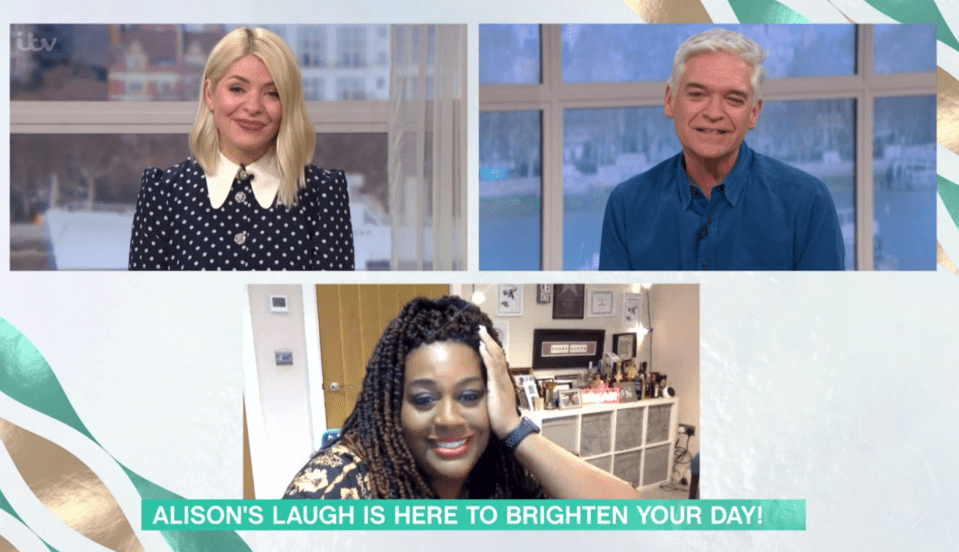 Holly and Phil lifted spirits on This Morning chatting to Alison Hammond