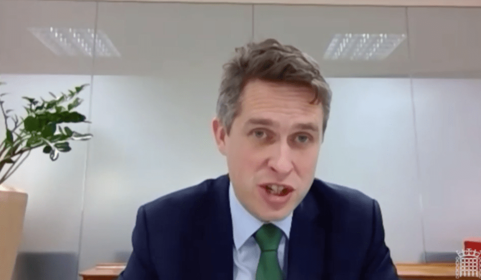 Gavin Williamson faced a grilling by furious MPs