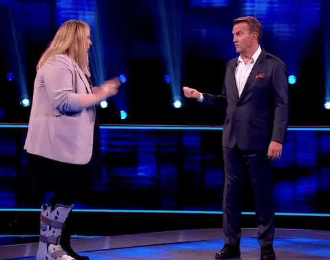 Bradley Walsh was impressed by her determination to get on the show