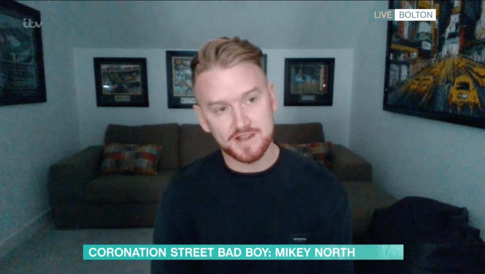 Mikey North has revealed he has signed a new Coronation Street contract