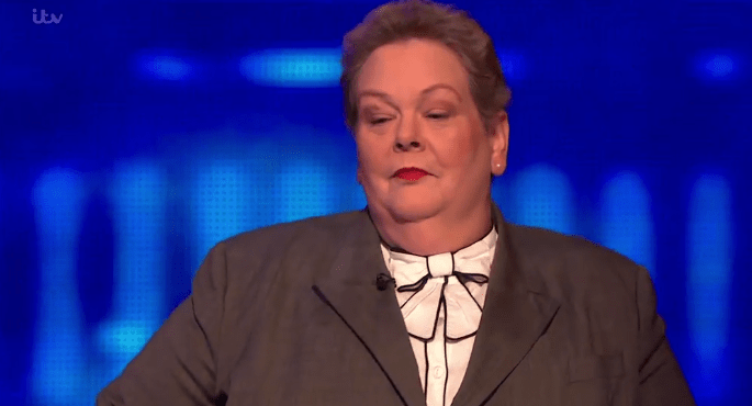 Anne Hegerty clashed with Bradley Walsh on last night's The Chase