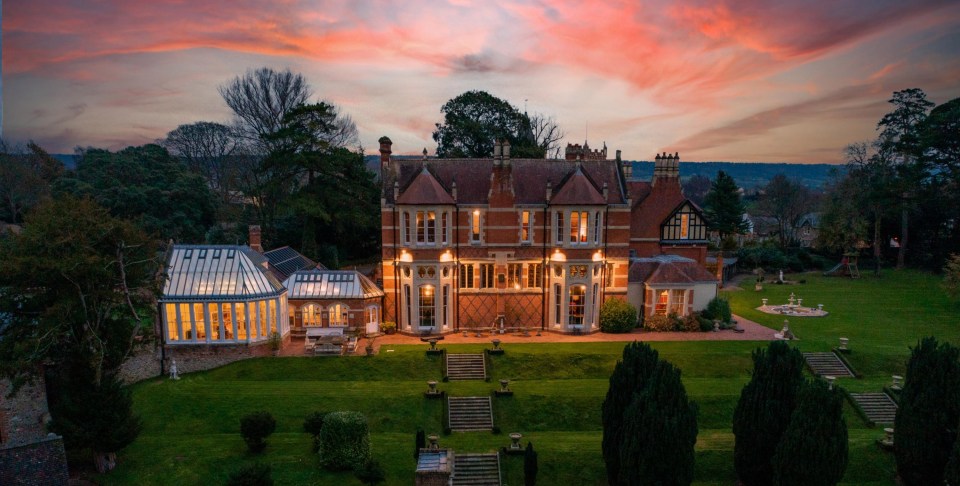 A stunning country estate has gone on the market for £7m