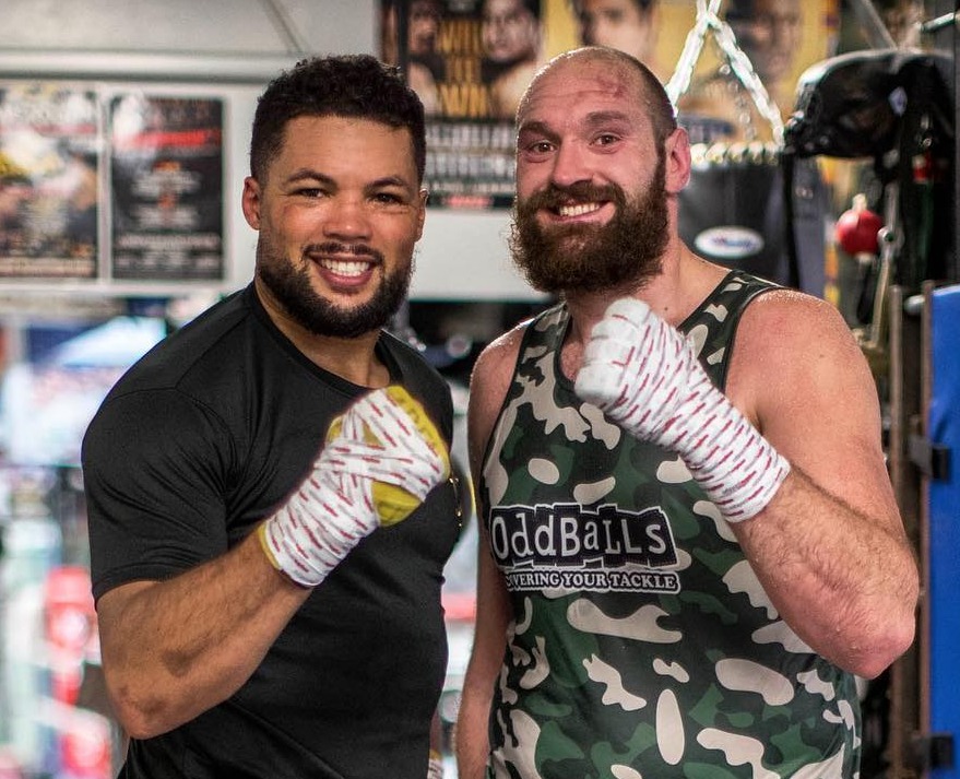 Joe Joyce believes Tyson Fury could beat Anthony Joshua having sparred with both men