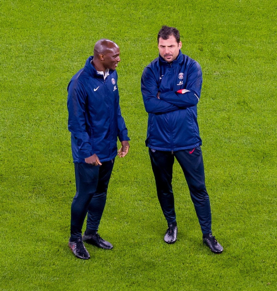 Hungarian coach Zsost Low was a former player for Tuchel at Mainz