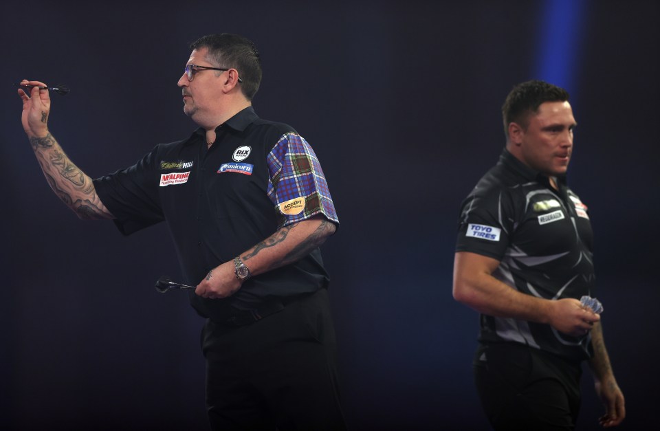 Gary Anderson couldn't produce the quality to mount a comeback