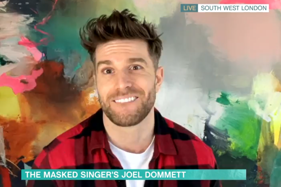 Host Joel Dommett appeared on This Morning today