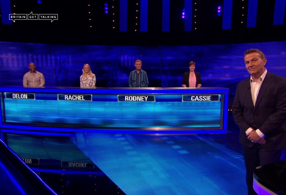 Bradley Walsh introduced a set of players with very familiar names