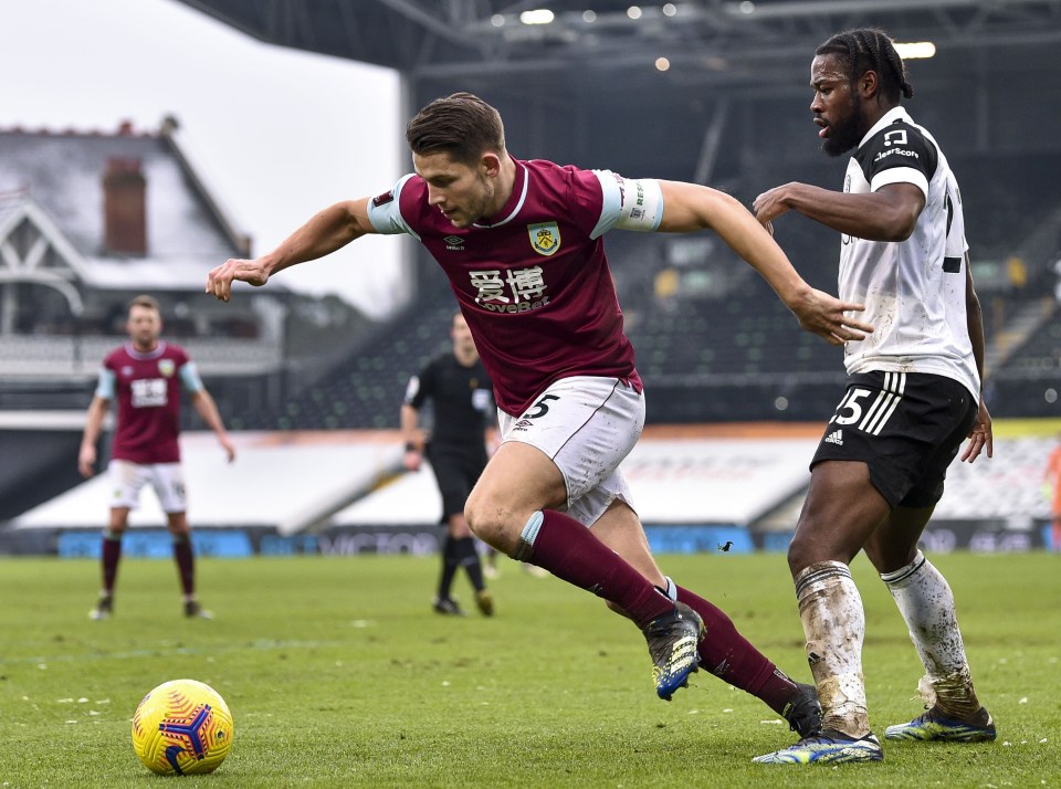 Burnley are determined to hold on to James Tarkowski