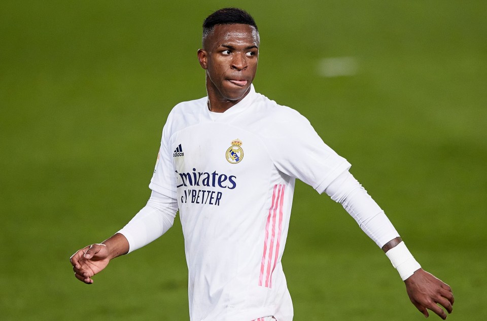 Vinicius Jr has been sidelined at Real Madrid for texting during a team talk