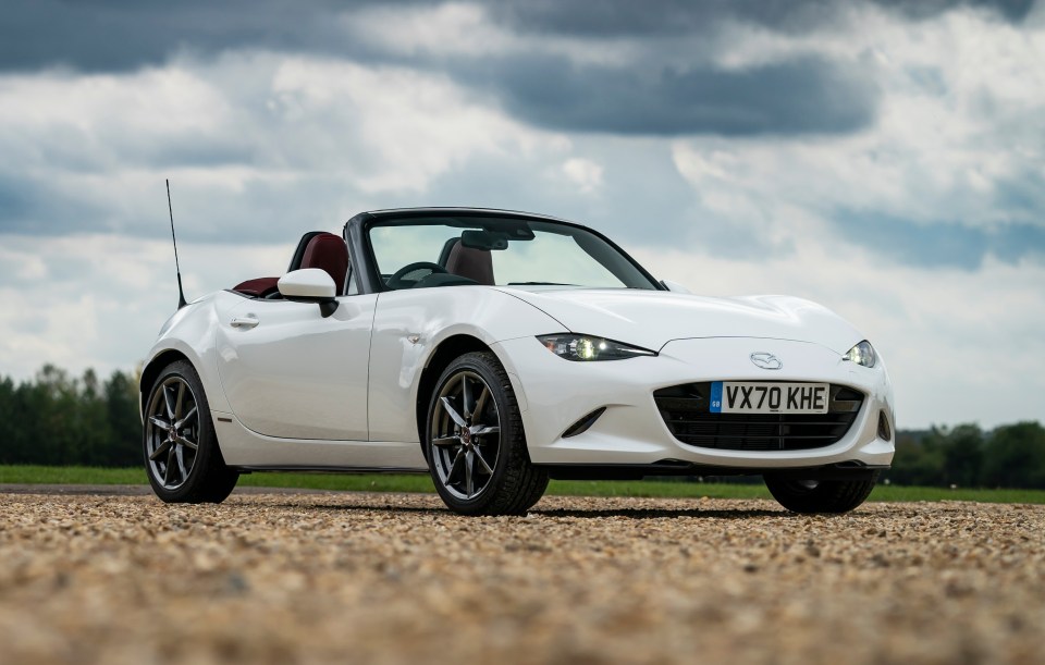 This model of Mazda's iconic two-seater is called the MX-5 100th Anniversary Special Edition