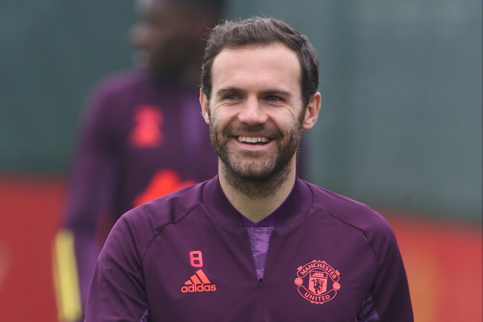 Mata, 32, has featured just six times in the Premier League this season