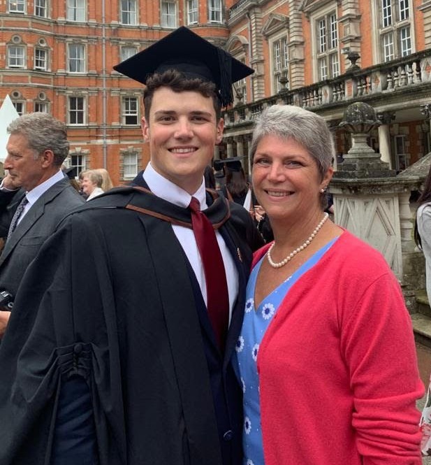 Anne, pictured with her son Harry at his graduation, said: "The fact this has given me an extra two years is great. 