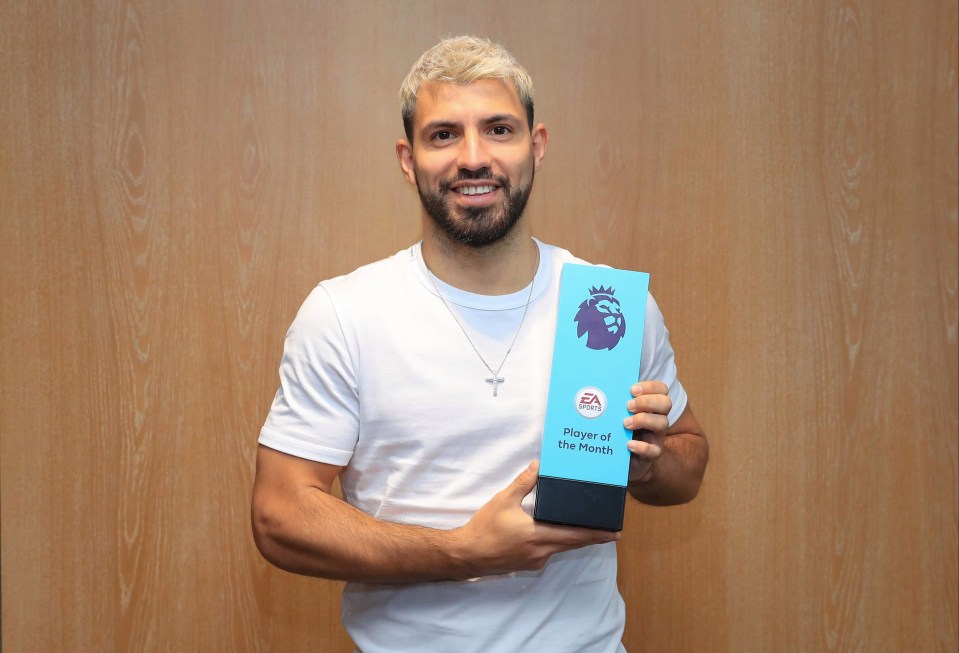 Sergio Aguero has the most overall with seven